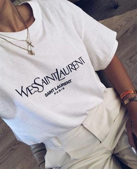 ysl print t shirt|ysl t shirt vintage.